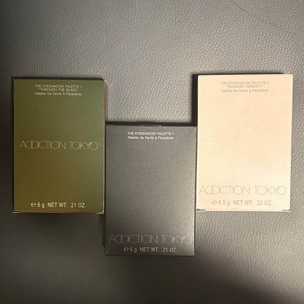 Addiction Tokyo Eyeshadow Palette bundle set